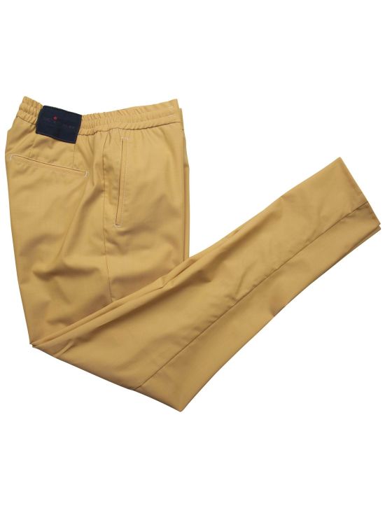 Kiton Kiton Yellow Wool Pants Yellow 000