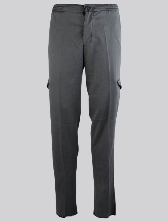 Kiton Kiton Gray Lyocell Ea Cargo Pants Gray 000