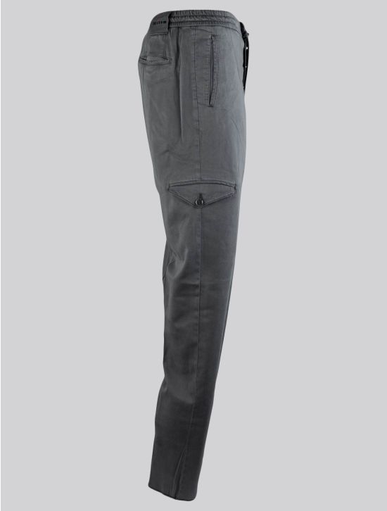 Kiton Kiton Gray Lyocell Ea Cargo Pants Gray 001