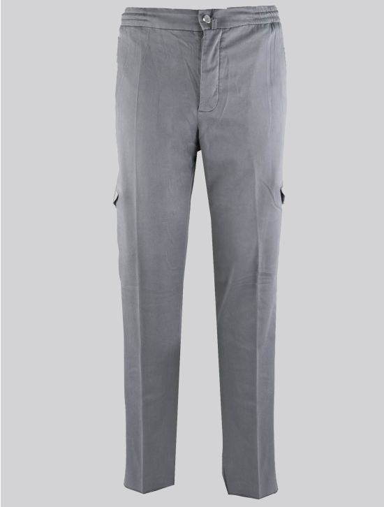 Kiton Kiton Light Gray Lyocell Ea Cargo Pants Light Gray 000