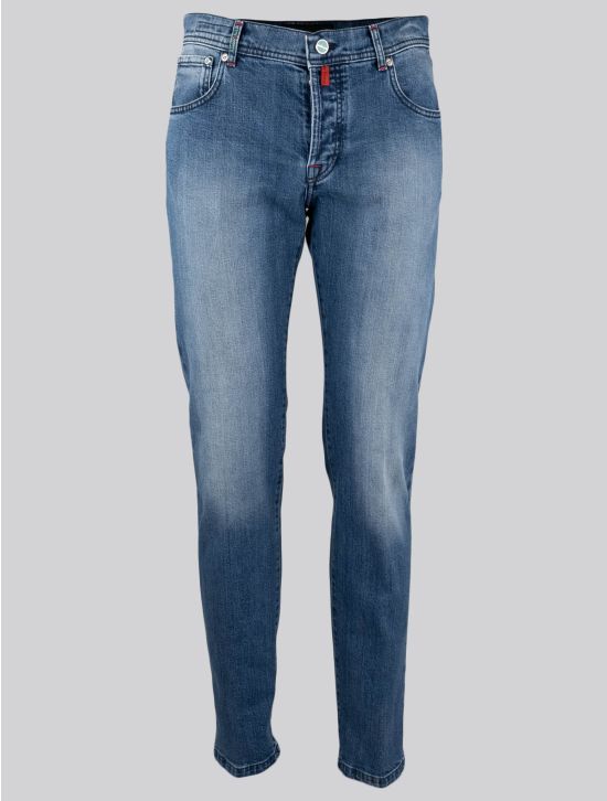 Kiton Kiton Blue Cotton Ea Jeans Blue 000