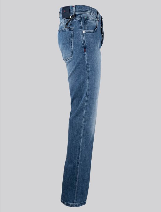 Kiton Kiton Blue Cotton Ea Jeans Blue 001