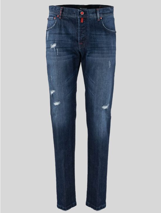 Kiton Kiton Blue Cotton Ea Jeans Limited Edition 17 of 22 Blue 000