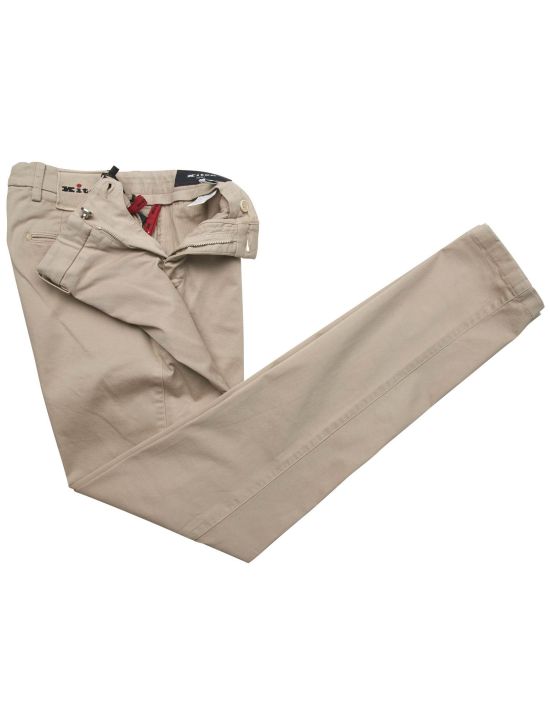 Kiton Kiton Beige Cotton Ea Pants Beige 001