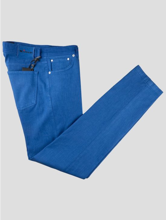 Kiton Kiton Blue Cotton Ea Jeans Blue 000