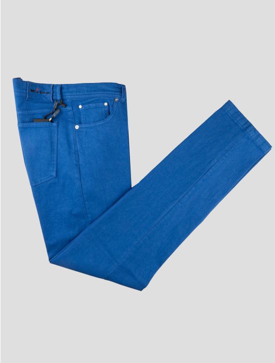 Kiton Kiton Blue Cotton Ea Jeans Blue 000