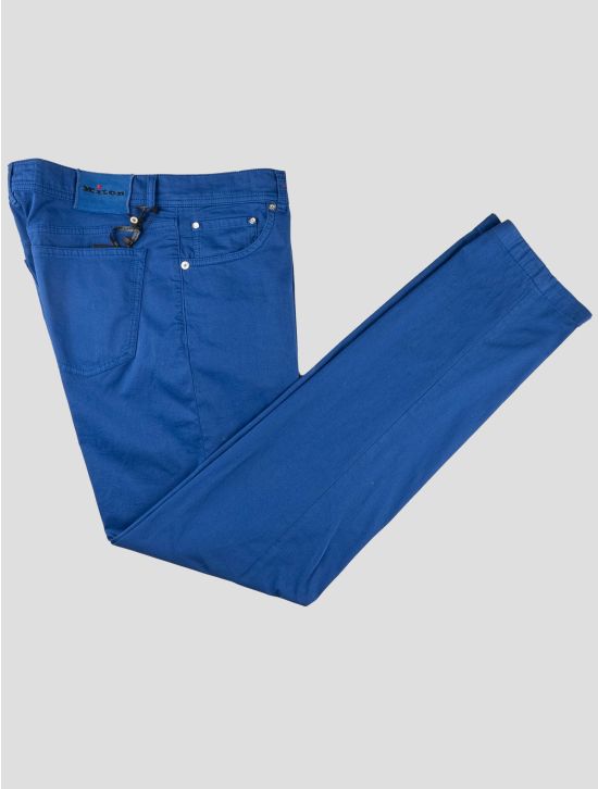 Kiton Kiton Blue Cotton Ea Jeans Blue 000