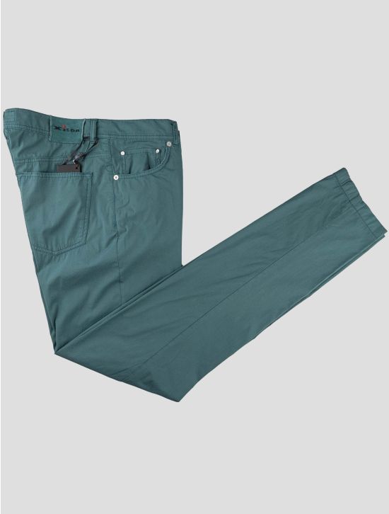 Kiton Kiton Green Cotton Ea Jeans Green 000