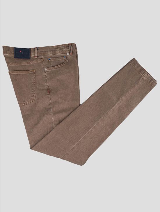 Kiton Kiton Brown Cotton Ea Jeans Brown 000