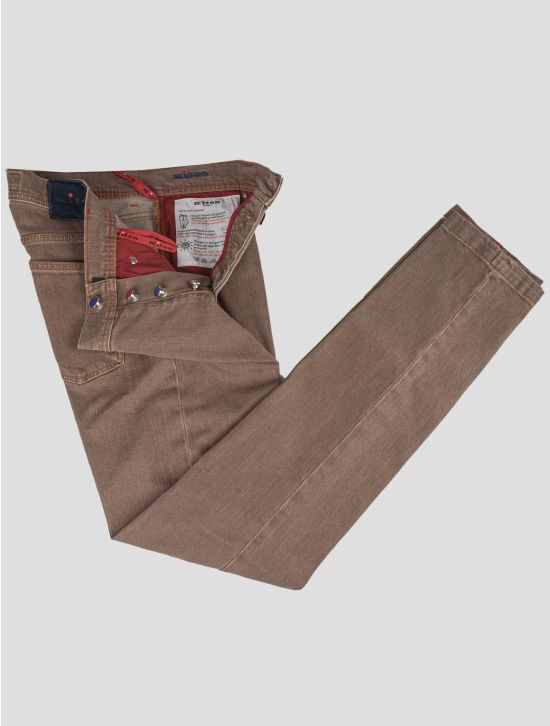 Kiton Kiton Brown Cotton Ea Jeans Brown 001