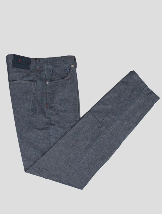 Kiton Kiton Blue Cotton Ea Jeans Blue 000