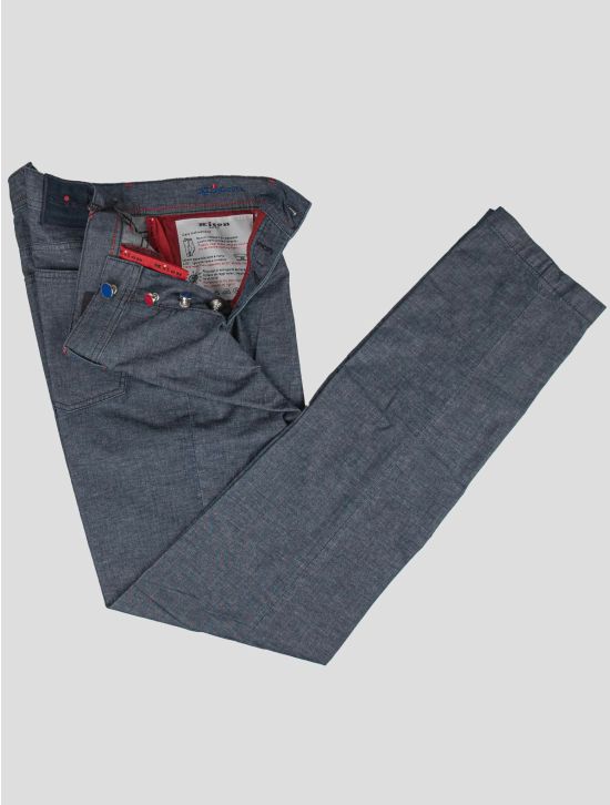 Kiton Kiton Blue Cotton Ea Jeans Blue 001