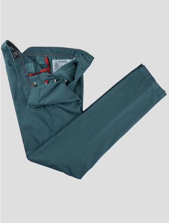 Kiton Kiton Green Cotton Ea Jeans Green 001