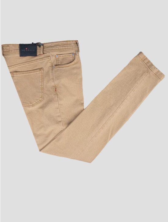 Kiton Kiton Light Beige Cotton Ea Jeans Light Beige 000