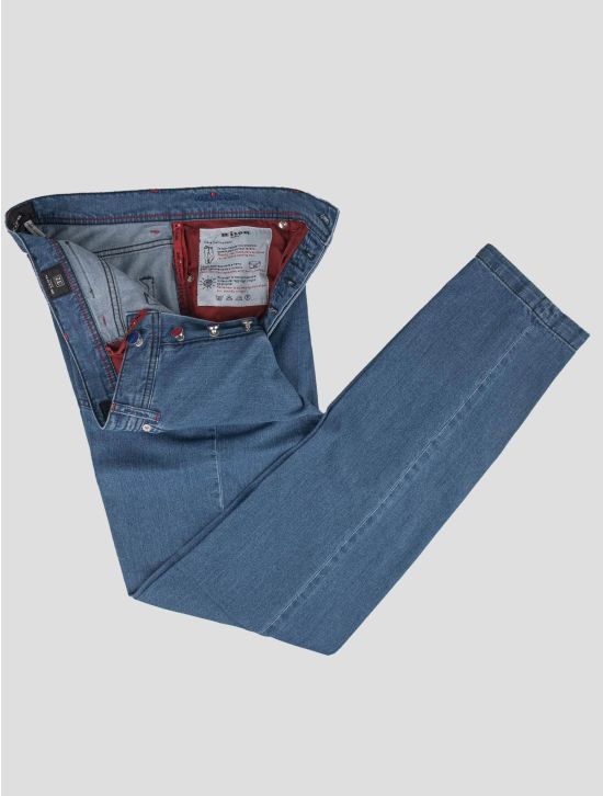 Kiton Kiton Blue Denim Cotton Ea Jeans Blue 001