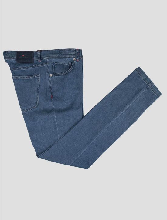 Kiton Kiton Blue Denim Cotton Ea Jeans Blue 000