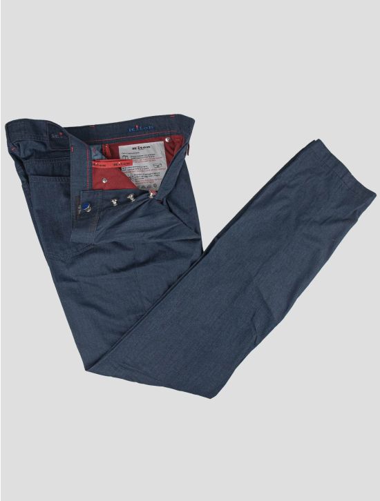 Kiton Kiton Dark Blue Cotton Ea Jeans Dark Blue 001