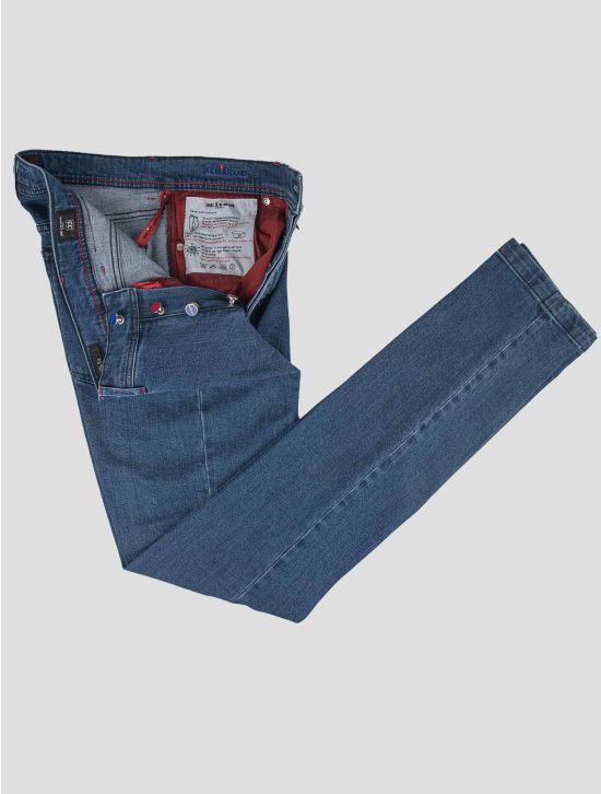 Kiton Kiton Blue Cotton Ea Jeans Blue 001