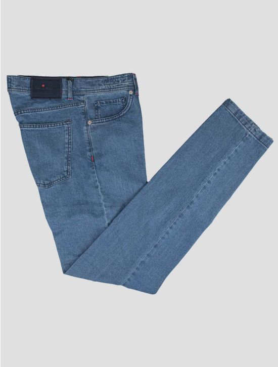 Kiton Kiton Light Blue Cotton Ea Jeans Light Blue 000