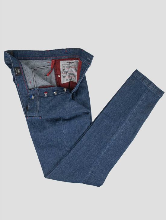 Kiton Kiton Blue Cotton Ea Jeans Blue 001