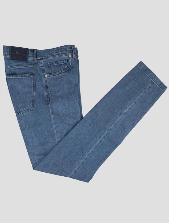 Kiton Kiton Light Blue Cotton Ea Jeans Light Blue 000