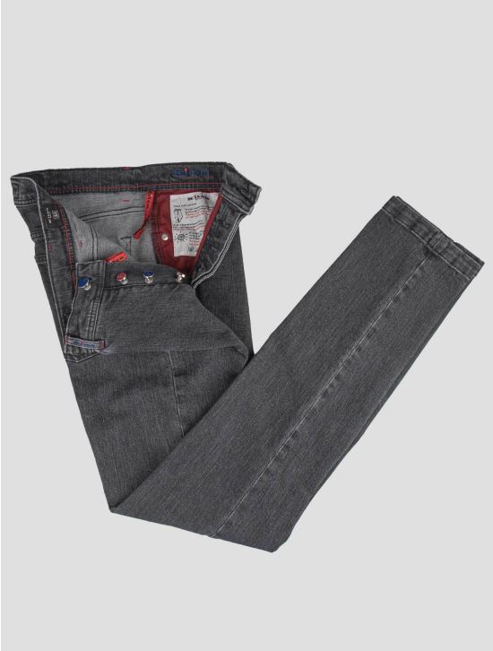 Kiton Kiton Gray Cotton Ea Jeans Gray 001