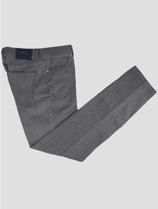 Kiton Kiton Gray Cotton Ea Jeans Gray 000