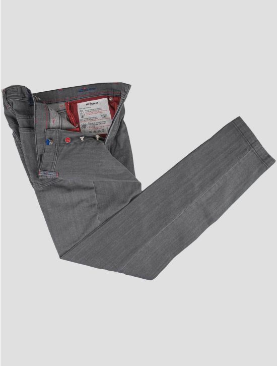 Kiton Kiton Gray Cotton Ea Jeans Gray 001