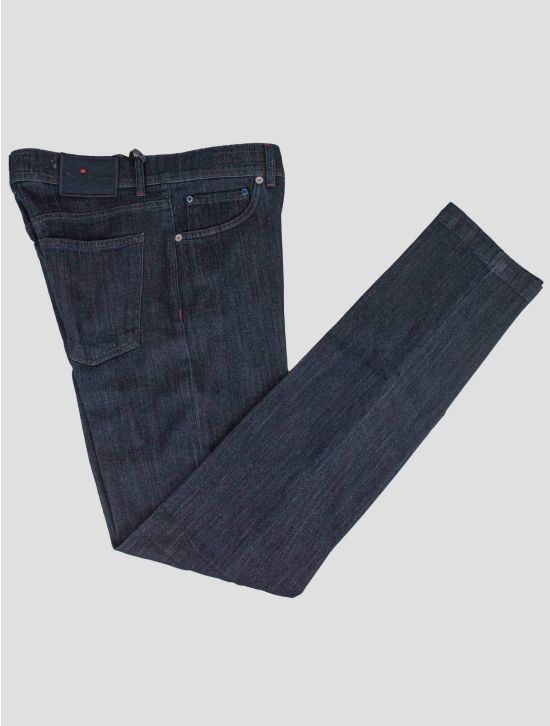 Kiton Kiton Dark Blue Cotton Ea Jeans Dark Blue 000