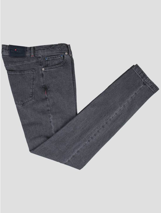 Kiton Kiton Gray Cotton Ea Jeans Gray 000