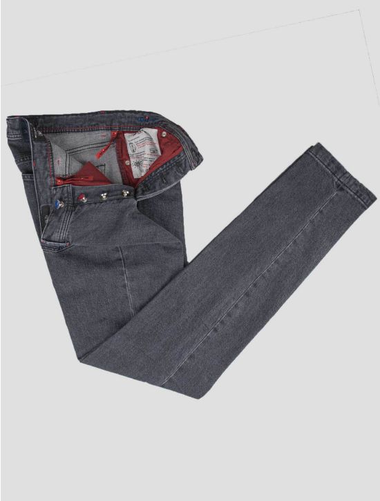 Kiton Kiton Gray Cotton Ea Jeans Gray 001