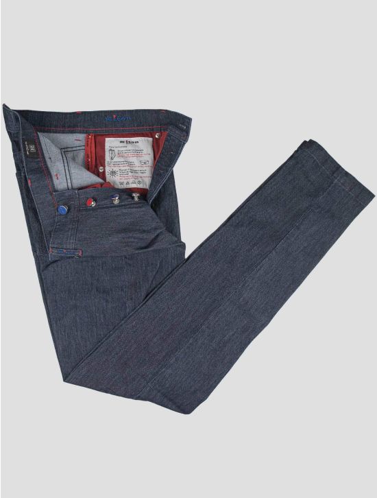 Kiton Kiton Blue Cotton Ea Jeans Blue 001