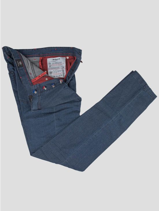 Kiton Kiton Blue Cotton Ea Jeans Blue 001