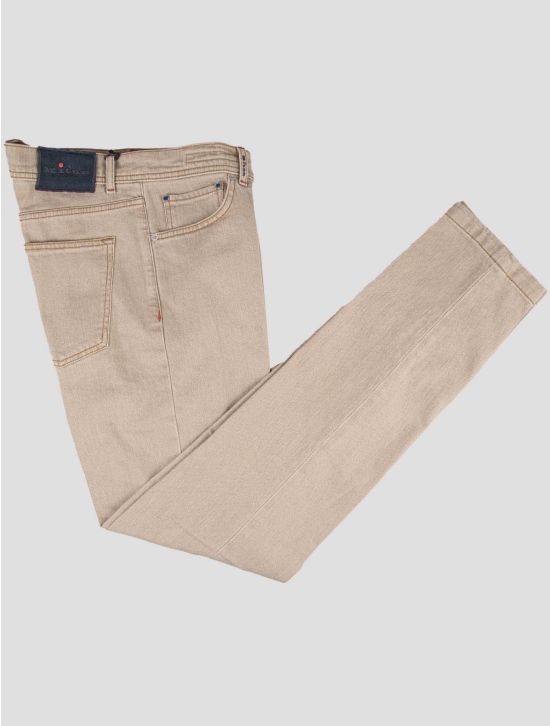 Kiton Kiton Beige Cotton Ea Jeans Beige 000