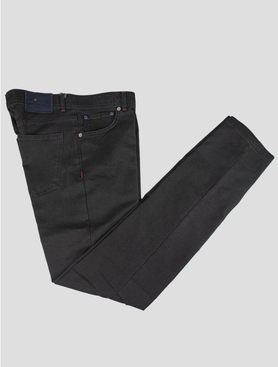 Kiton Kiton Black Cotton Ea Jeans Black 000