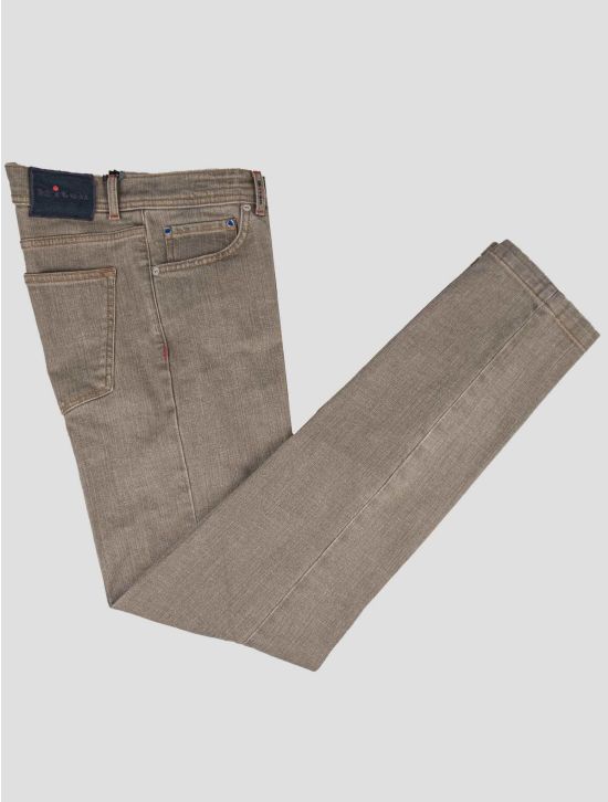 Kiton Kiton Beige Cotton Ea Jeans Beige 000