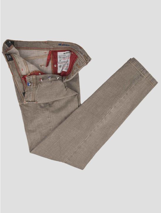 Kiton Kiton Beige Cotton Ea Jeans Beige 001