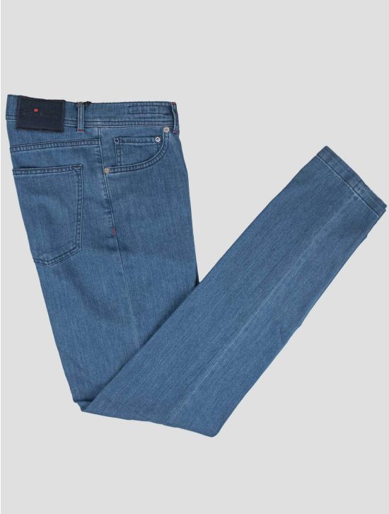 Kiton Kiton Blue Cotton Ea Jeans Blue 000