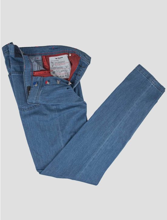 Kiton Kiton Blue Cotton Ea Jeans Blue 001