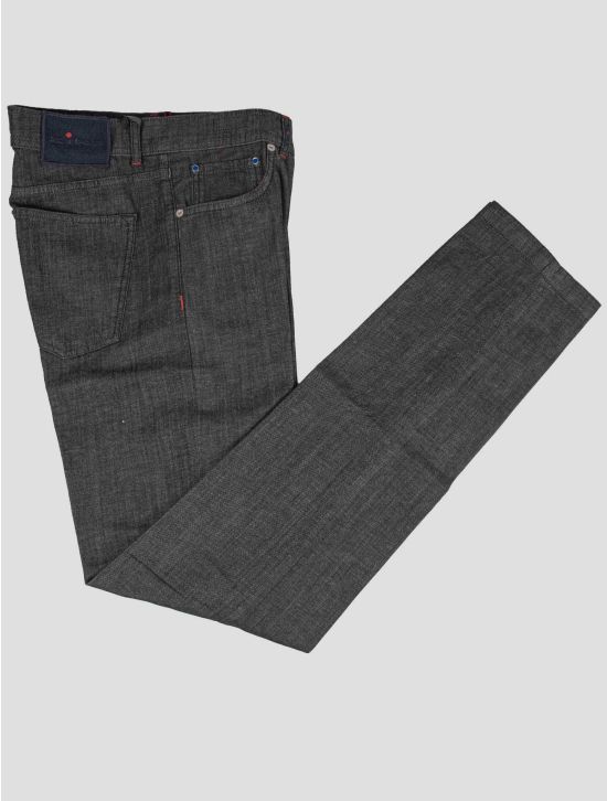 Kiton Kiton Gray Cotton Ea Jeans Gray 000