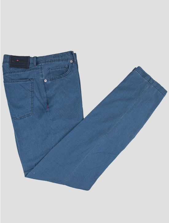 Kiton Kiton Light Blue Cotton Ea Jeans Light Blue 000