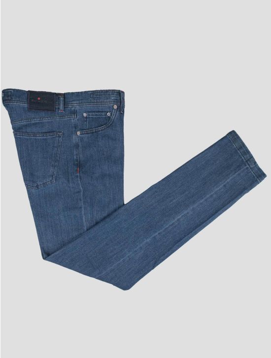 Kiton Kiton Blue Cotton Ea Jeans Blue 000