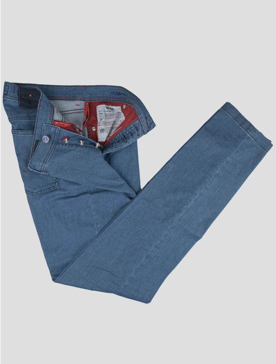 Kiton Kiton Blue Cotton Ea Jeans Blue 001