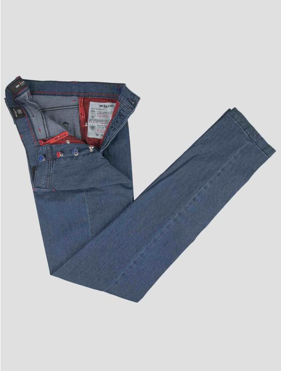 Kiton Kiton Blue Cotton Ea Jeans Blue 001