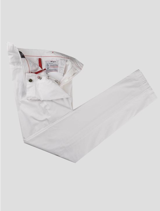 Kiton Kiton White Cotton Ea Jeans White 001