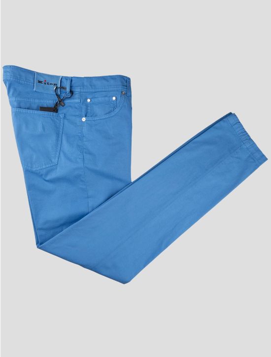 Kiton Kiton Light Blue Cotton Ea Jeans Light Blue 000