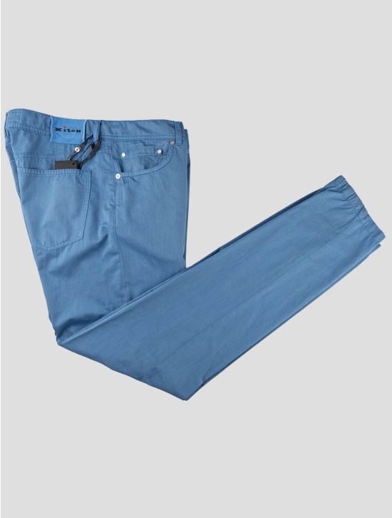 Kiton Kiton Light Blue Cotton Ea Jeans Light Blue 000