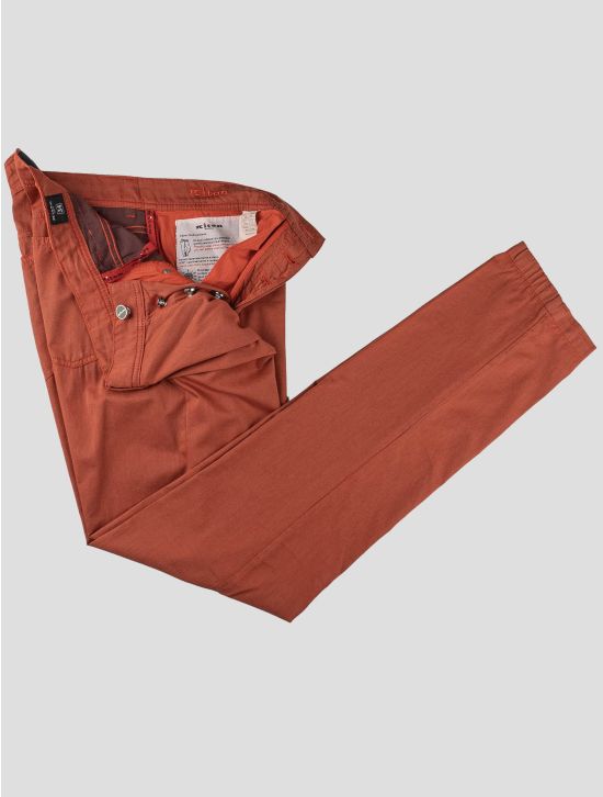 Kiton Kiton Red Cotton Ea Jeans Red 001