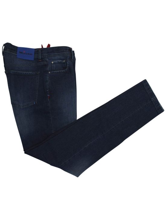 Kiton Kiton Blue Cotton Ea Jeans Blue 000