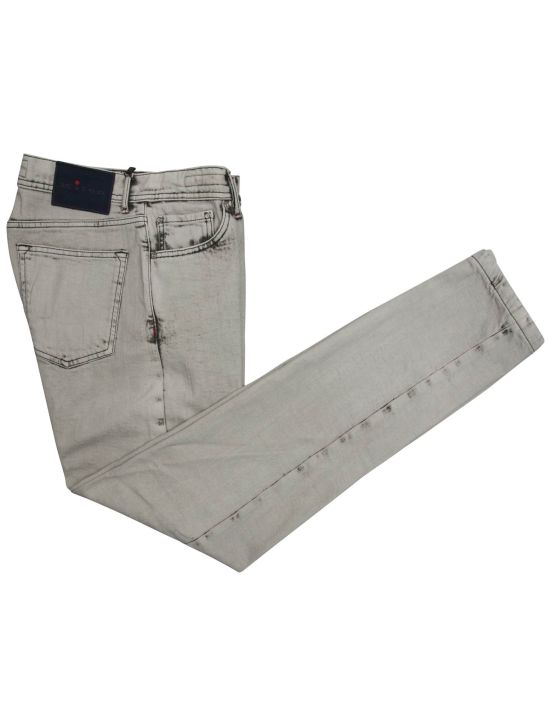 Kiton Kiton Gray Cotton Ea Jeans Gray 000